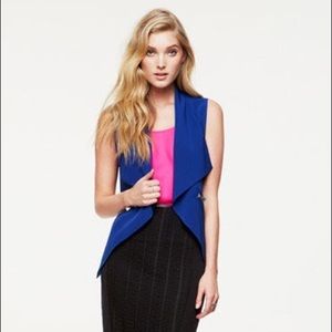EXPRESS Fashion Star Contemporary Vest w/ Functional Pockets.